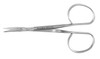 MH18-1416 Integra Miltex IRIS SCISSORS 4, CVD, STD FLAT SHANKS, RIBBON RING