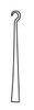 MH18-412 Integra Miltex TYRELL IRIS HOOK 4-3/4, 2MM HOOK, SHARP