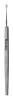 MH18-416 Integra Miltex GUTHRIE HOOK 4-3/4 SMALL 2 PRONGS SHARP 1.5MM WIDE