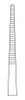 MH7-92 Integra Miltex RANKIN FORCEPS 6-1/4, STRAIGHT, Each