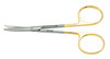 PM-2930 Integra Miltex PLASTIC/RECONTRUCTIVE SCISSORS 4-1/2, CURVED, TC