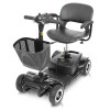 MOB1027MBLK Vive Health 4 Wheel Mobility Scooter 4 Wheel Mobility Scooter, Long Range, 265Lb Capacity, Black