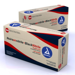 Black Nitrile Exam Gloves