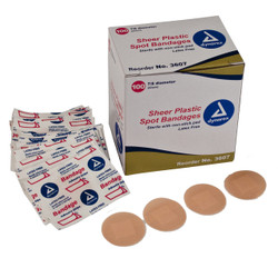 Sheer Plastic Adhesive Bandages