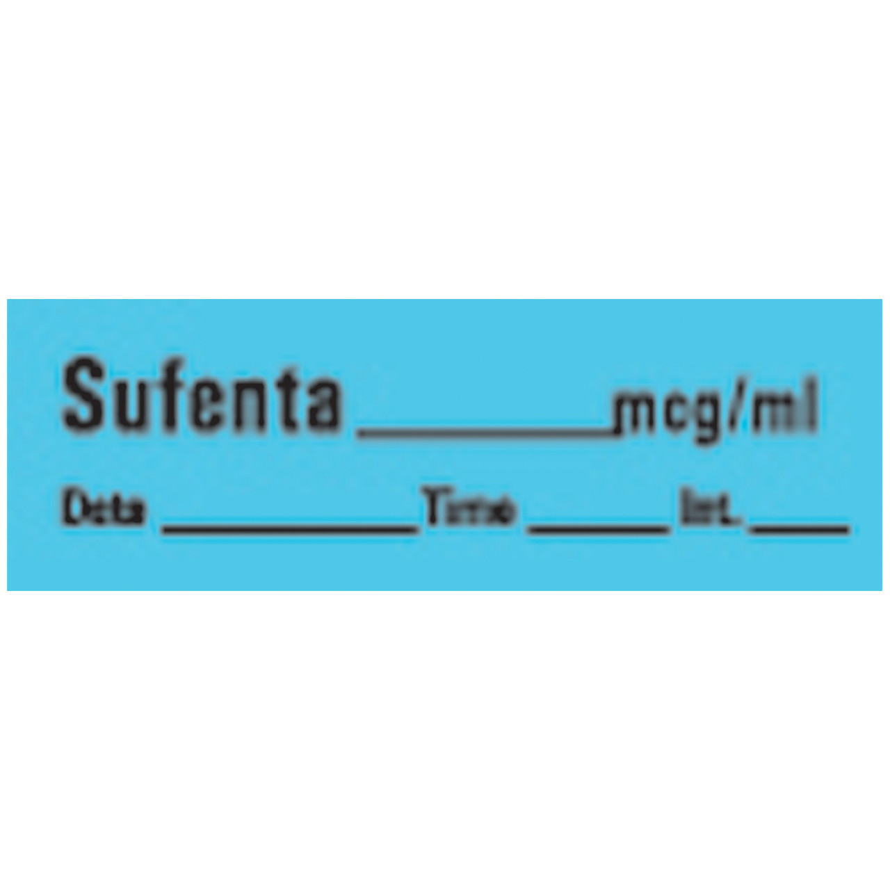 Precision Dynamics (formerly PDC Timemed) AN-147 Sufenta Syringe Labels ...