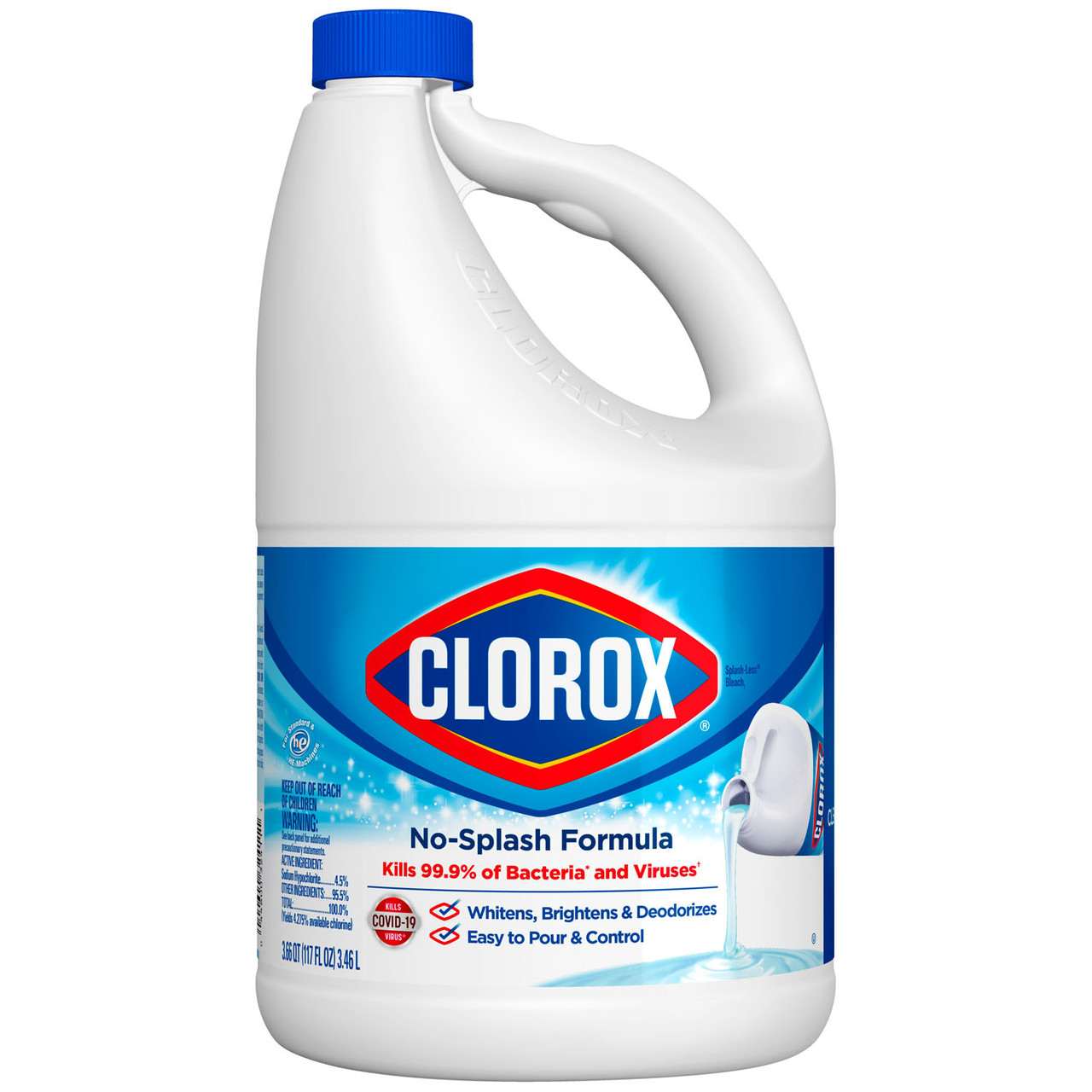 Clorox Splash-Less Bleach - Thumbnail 4