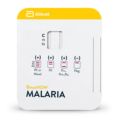 Abbots Rals Poc Abbott Point Of Care POC BINAXNOW® 665-010 Positive Control Malaria Kit ...