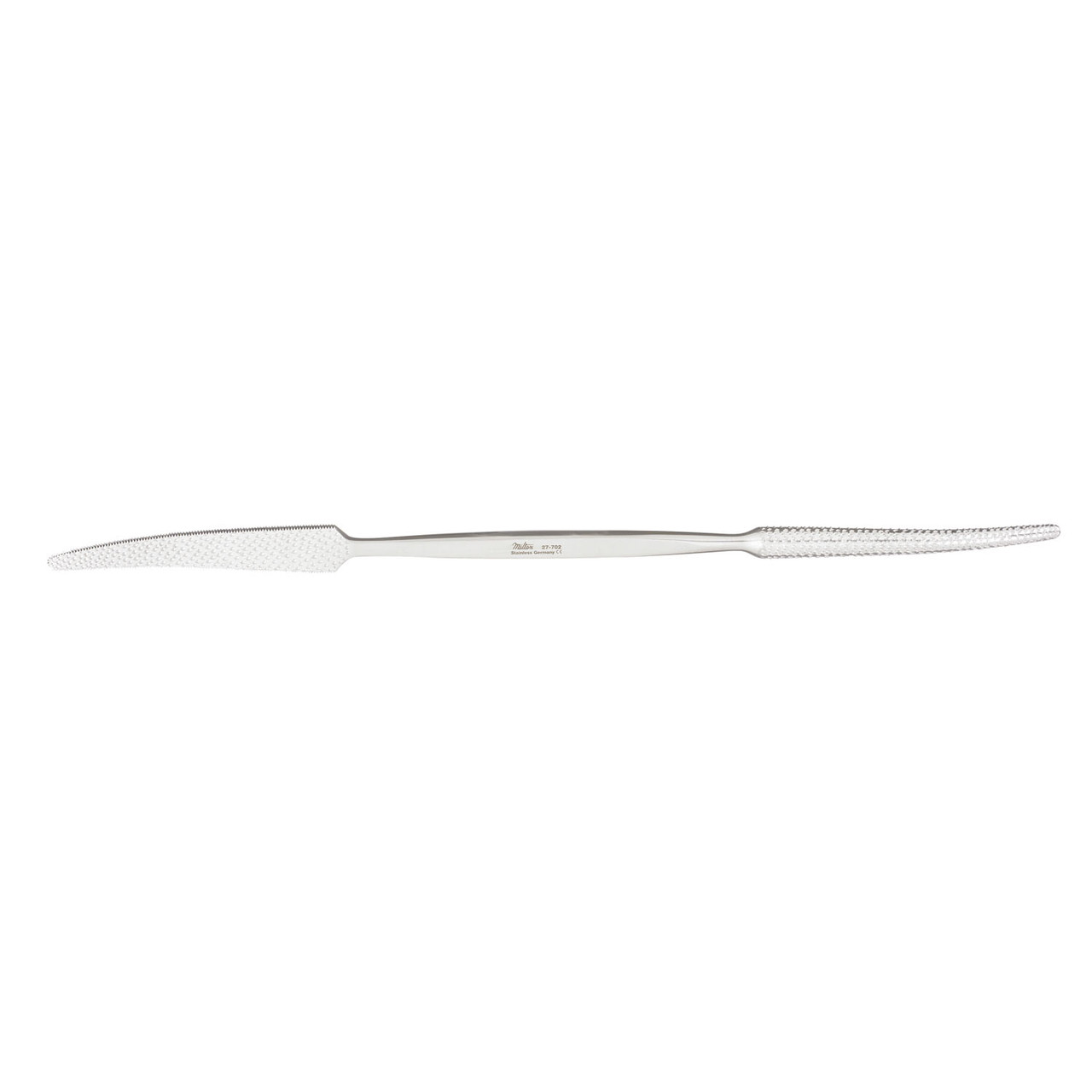 Integra Miltex 27-702 Bone Rasp, 12in., Round & Half-Round Tapered ...