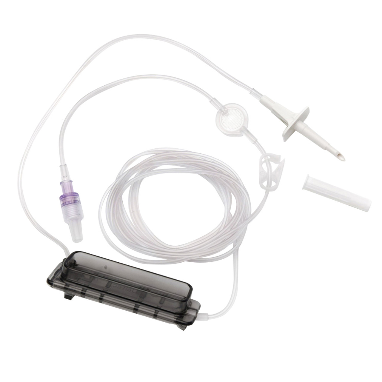 Smiths Medical MX492 - I.V. Disposables Injection Adapter, Male Luer Lock,  0.1 ml, 7/8, Sterile, Latex Free, 100/CA - CIA Medical