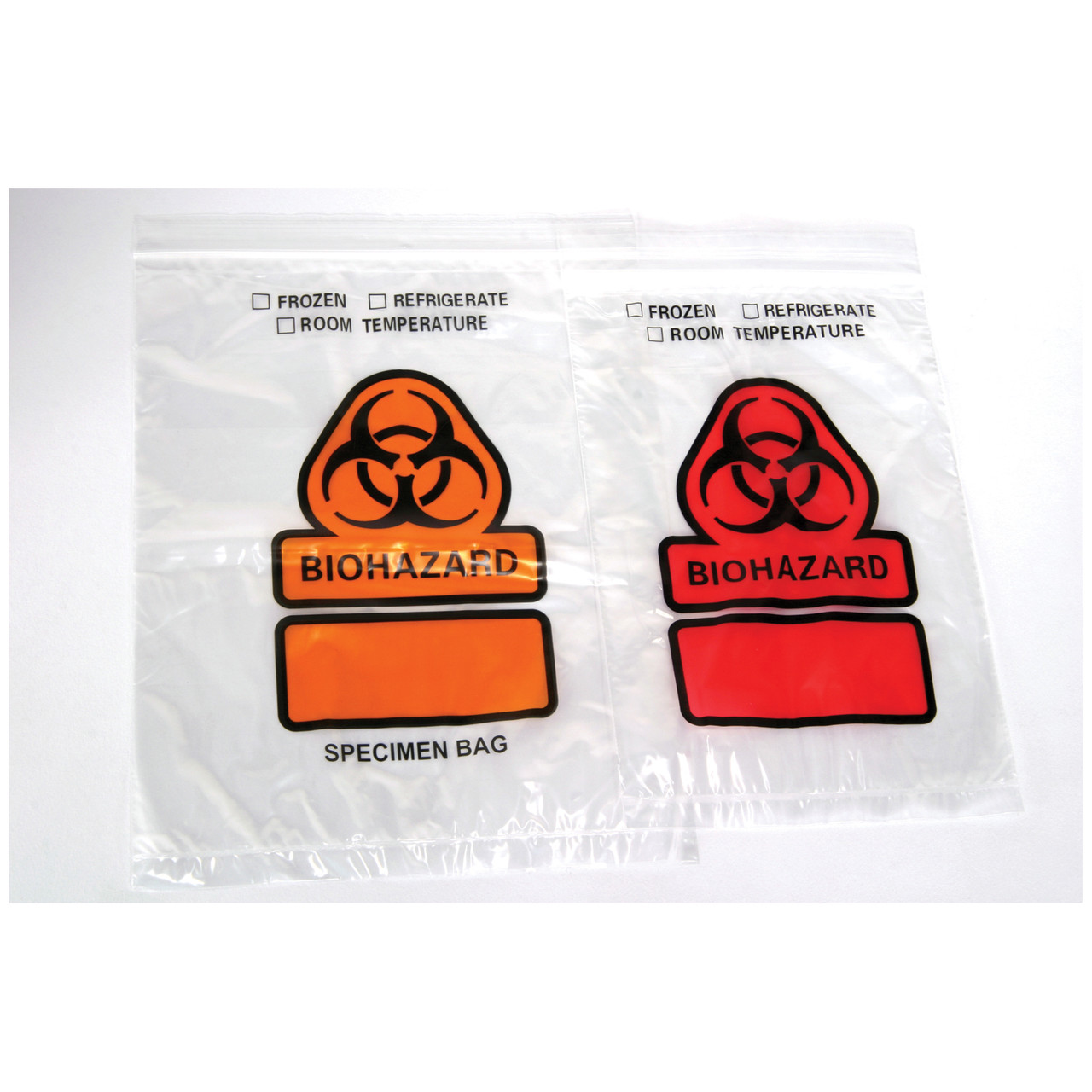 Amazon.com: Biohazard Specimen Bags 6*9inch Ziplock pouch bags for  laboratory sample with Biohazard Logo (Pack of 100 ) : Industrial &  Scientific