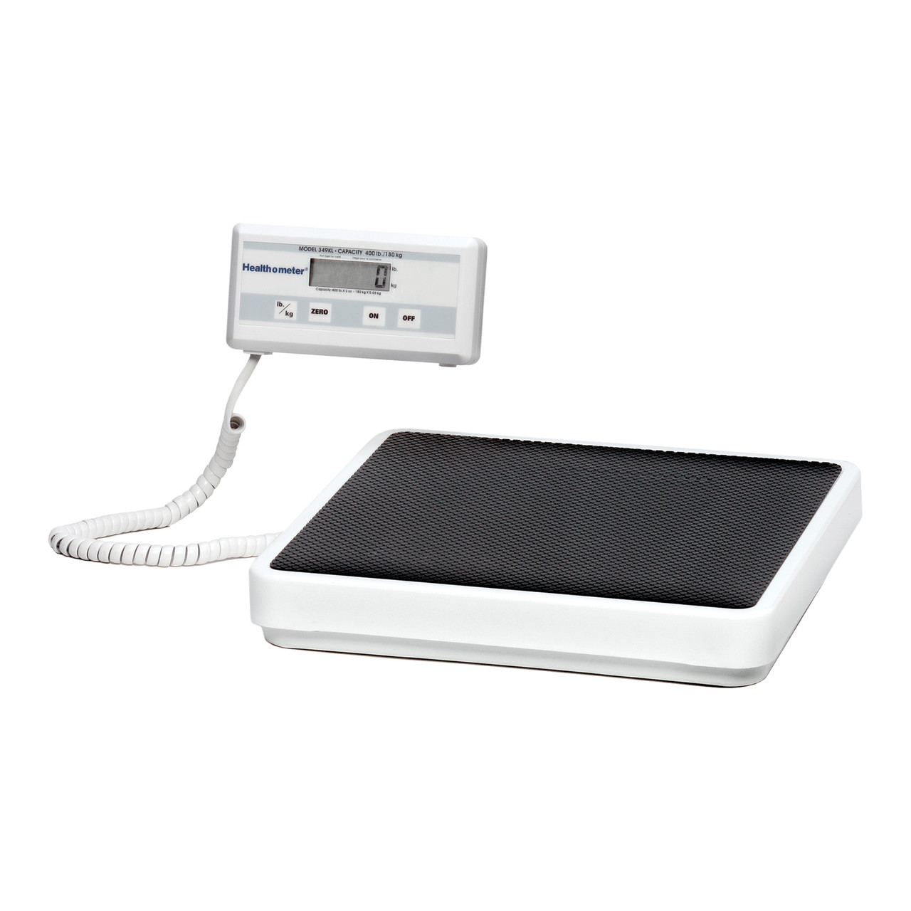 Health O Meter Professional 349KLXAD Digital Floor Scale with Remote  Display & Serial Port, Power Adapter ADPT40 Included, 400 lb Capacity Sold  as ea