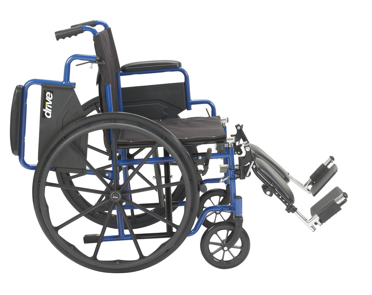 Drive Medical bls16fbd-elr Blue Streak Wheelchair with Flip