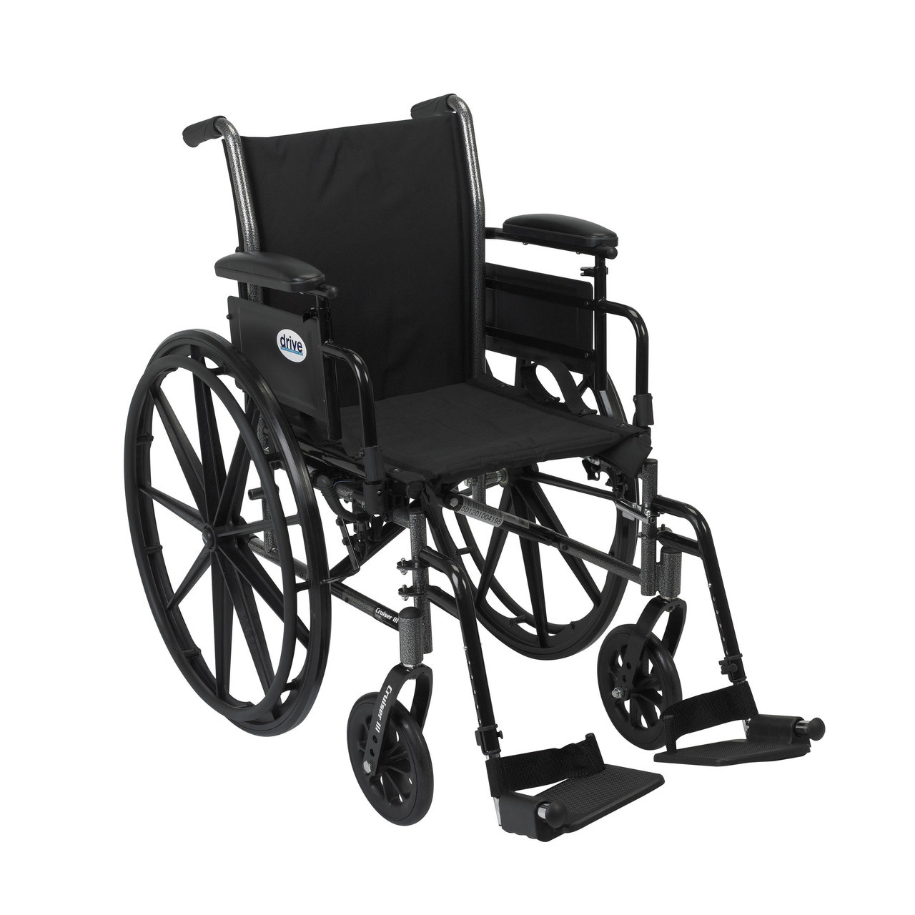 Drive Medical k318adda-sf Cruiser III Light Weight Wheelchair with