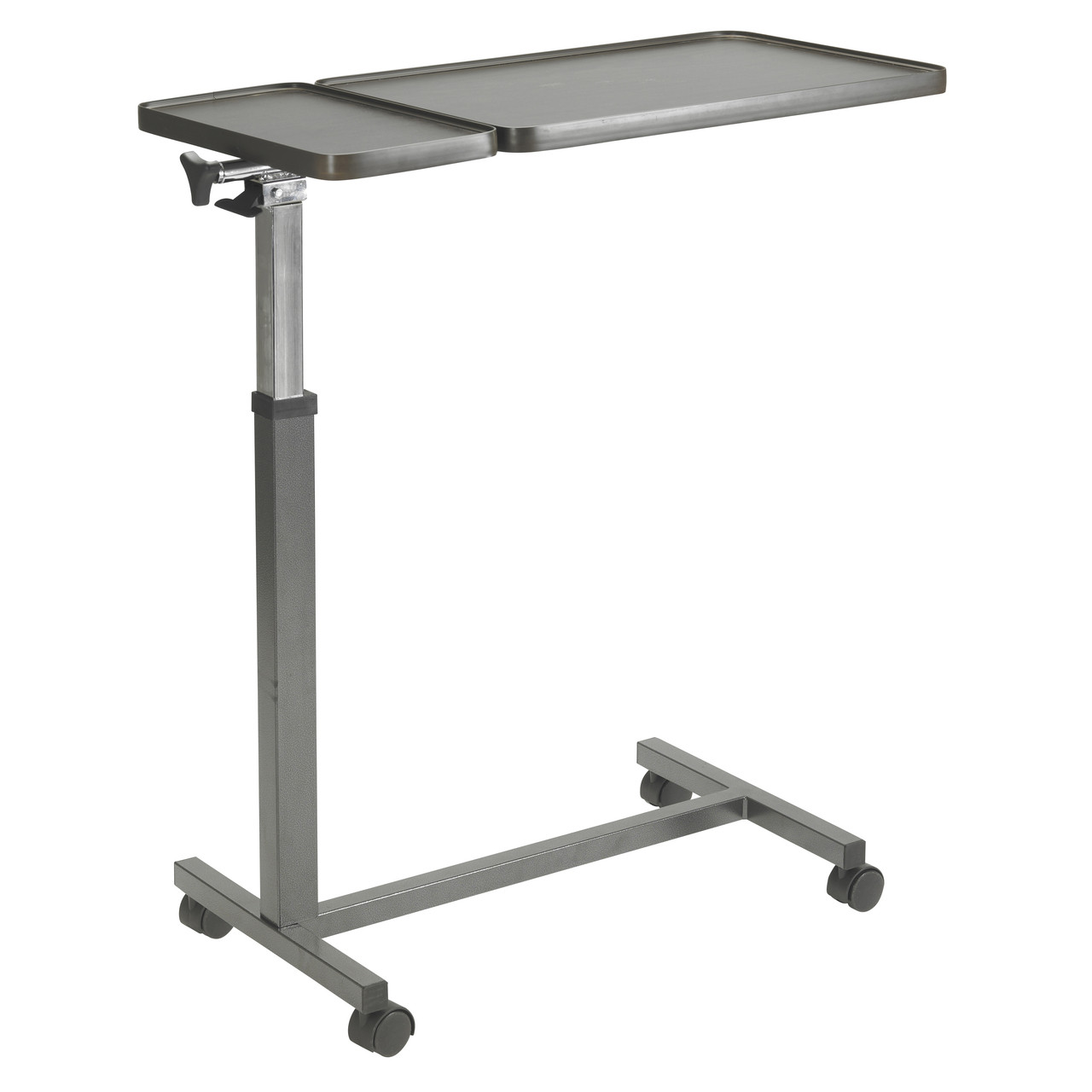 adjustable overbed table with tilt facility