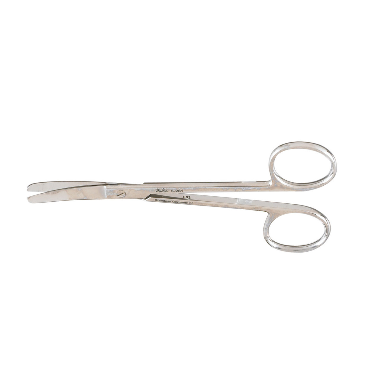 DR Instruments Operating Scissors with Sharp/Sharp Points, Stainless Steel