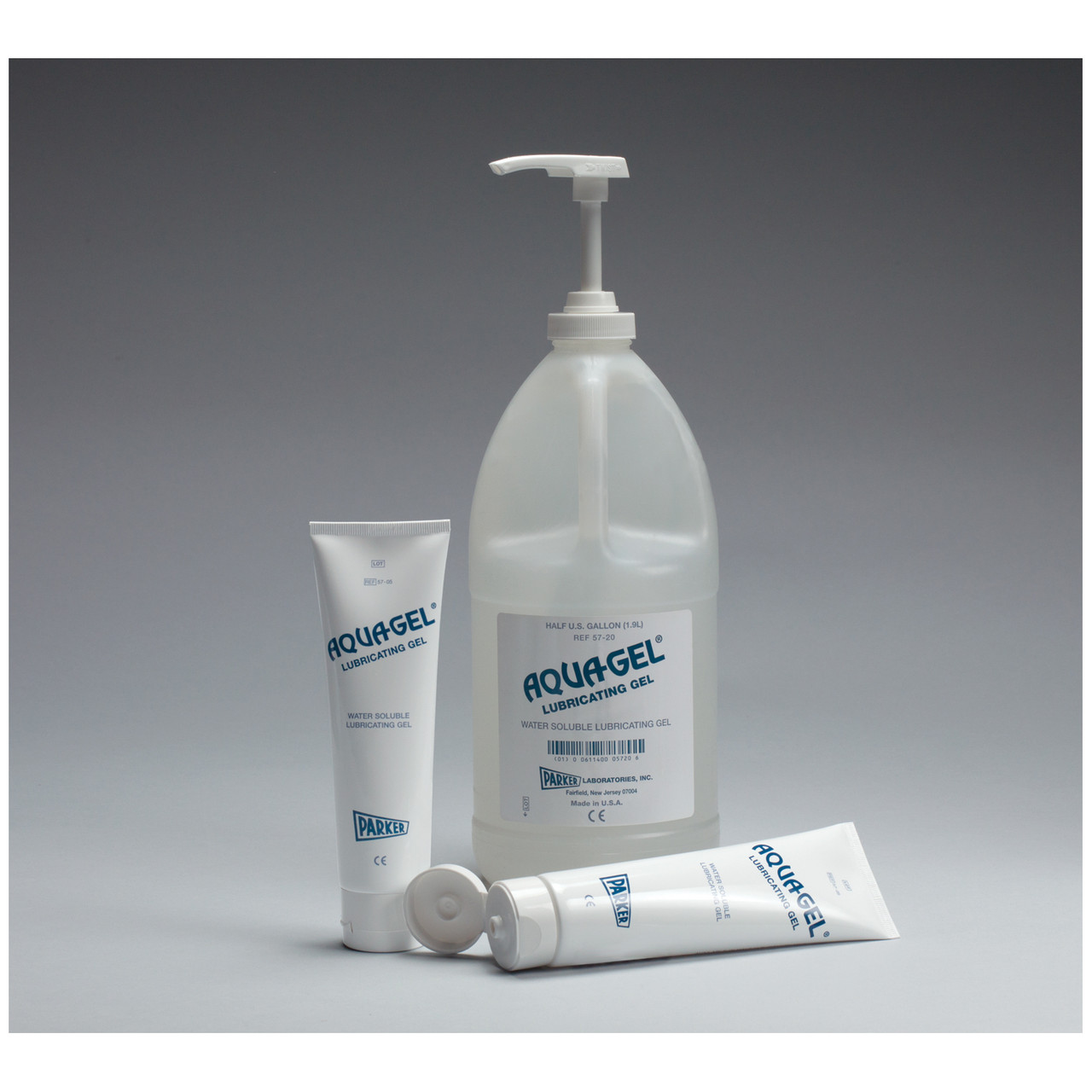 Parker Laboratories, Inc. LABS AQUAGEL 57-05 Lubricating Gel, 5 oz (142gm) Tube & Flip Top Cap, 20/bx, 6 bx/cs , case Parker Laboratories, Inc. LABS AQUAGEL 57-05 Lubricating Gel, 5 oz (142gm) Tube & Flip Top Cap, 20/bx, 6 bx/cs , case