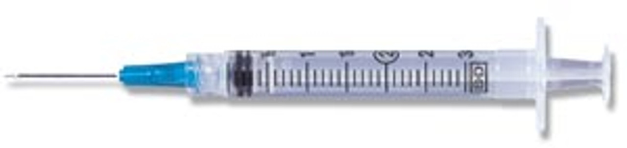 3095 Syringe Needle Combination 3ml Luer Lok Tip 23g X 1 1 2 In Im Thin Wall 100 Bx 8 Bx Cs Continental Us Only Sold As Cs