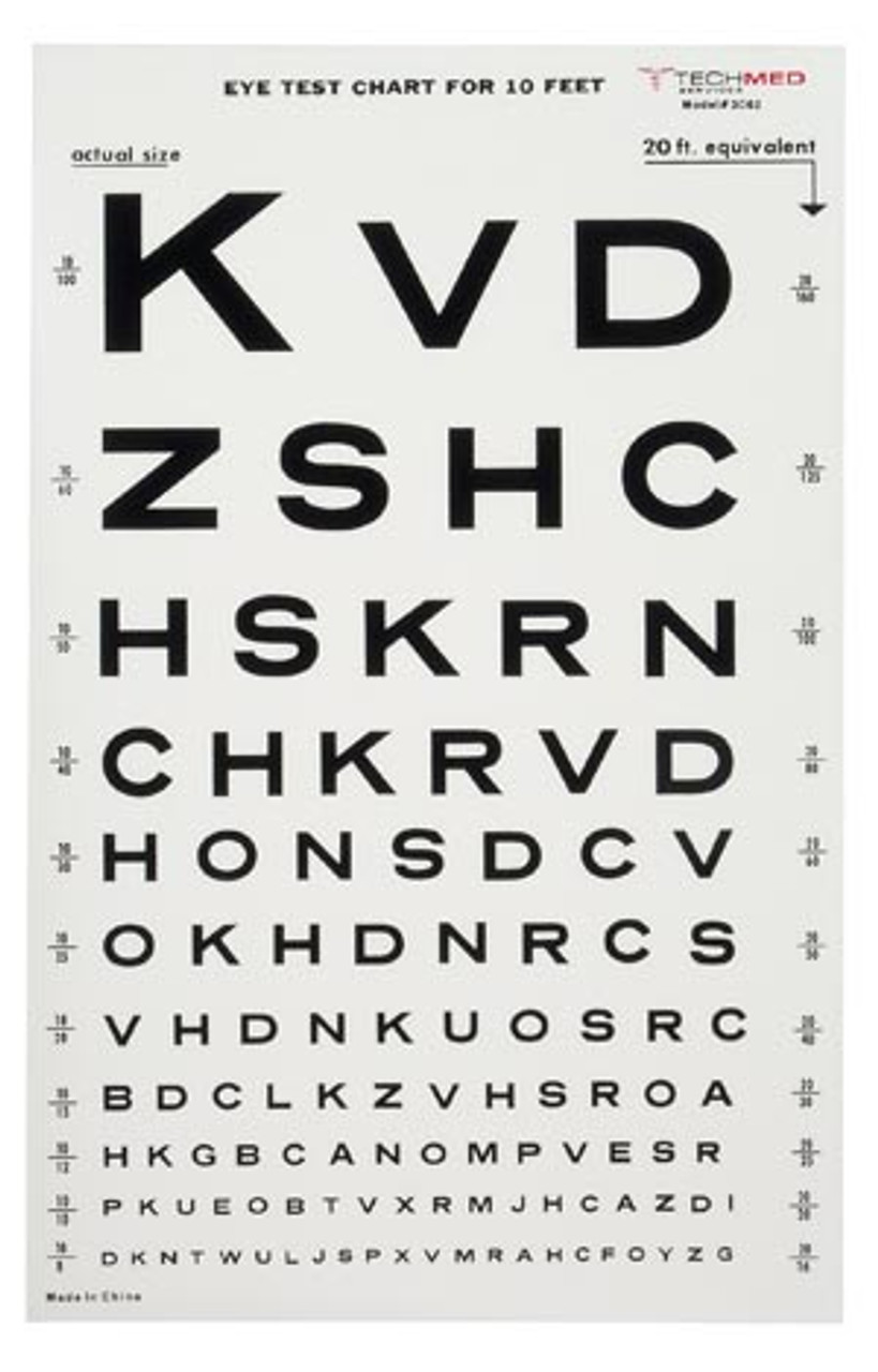 Eye Test C Chart