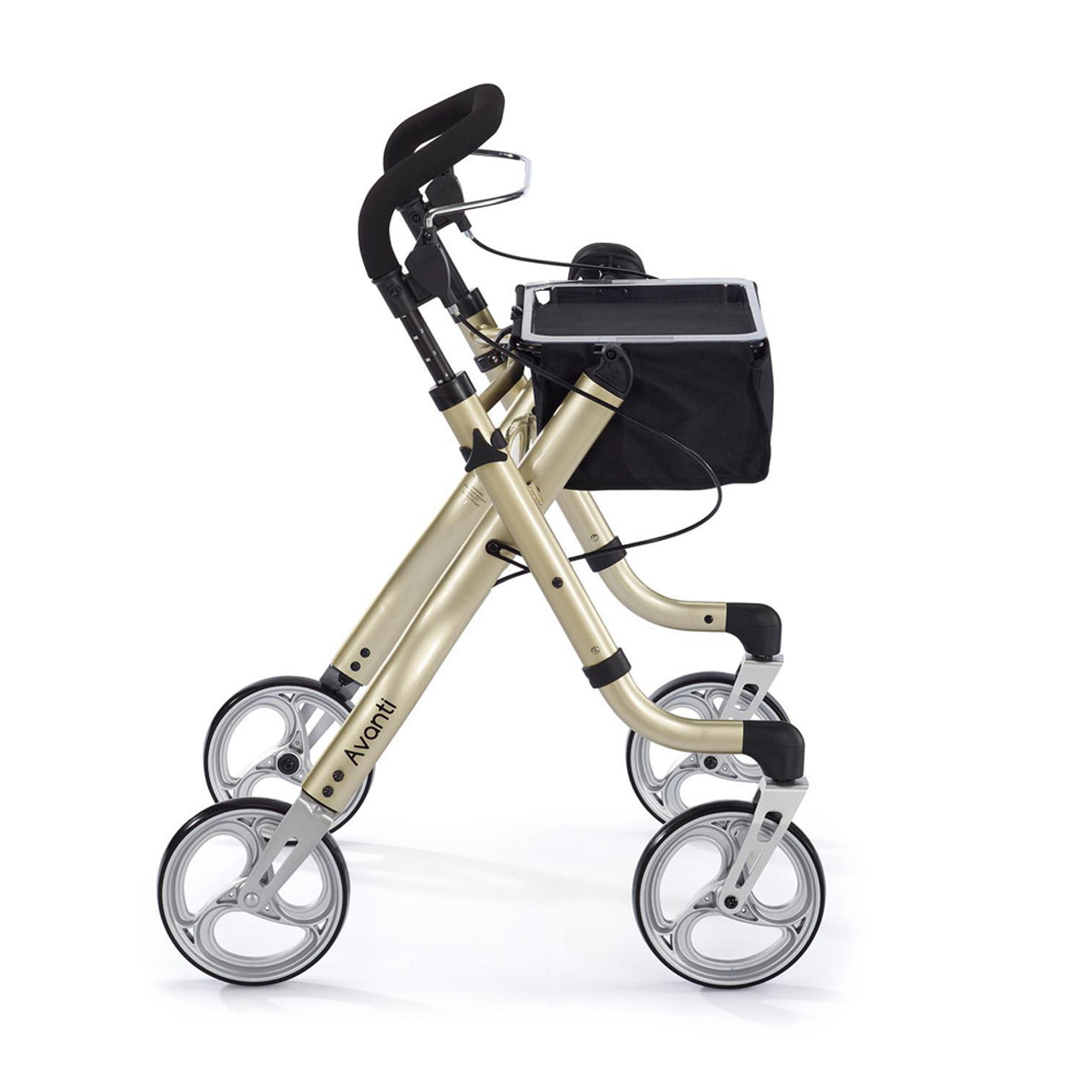 Tipo Petite Orange Rollator Walker by Comodita, COM 916