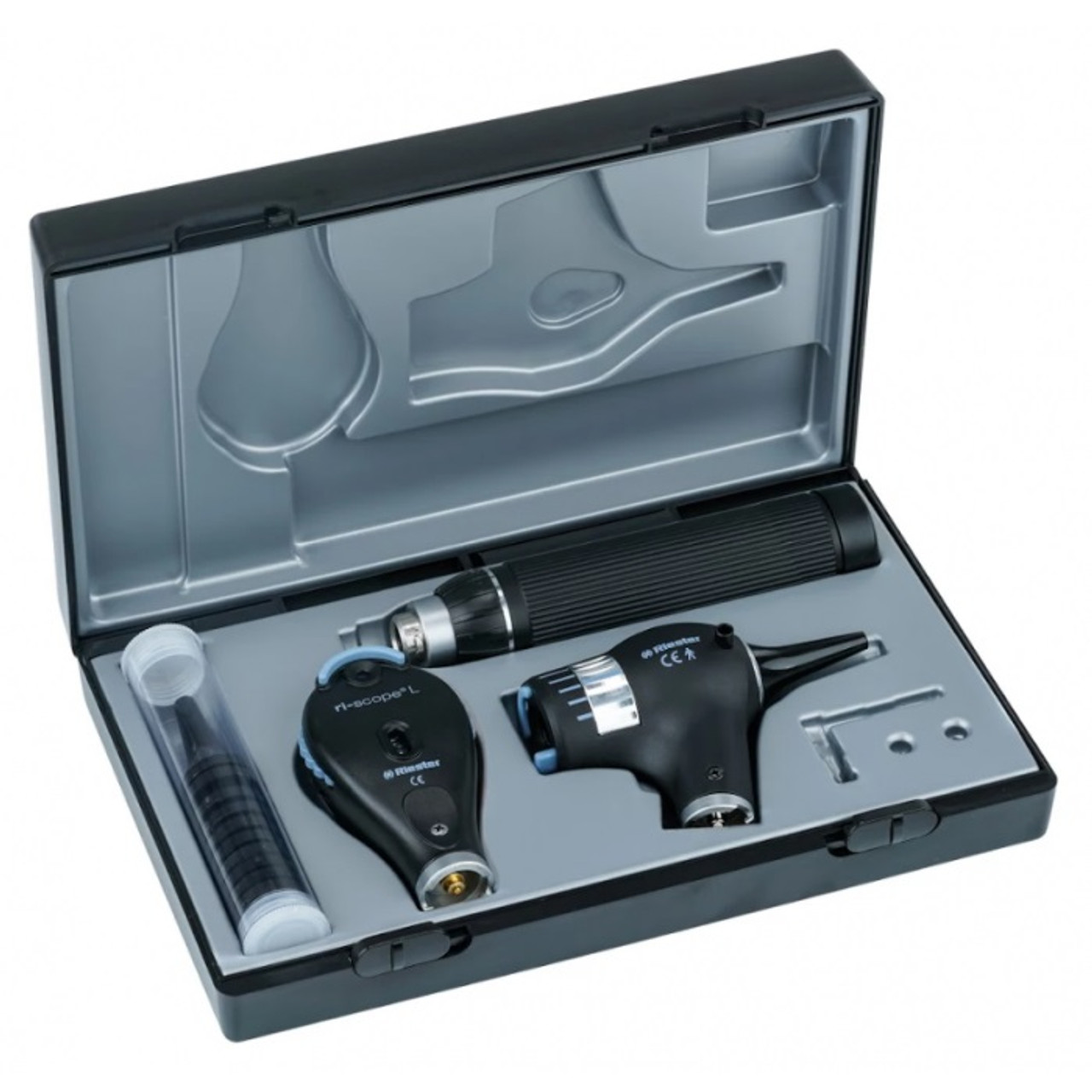 Riester 2211-203.002 Elitevue Otoscope, Led, 3.5V, With 1 C-Handle, 1  Rechargeable Li-Ion Battery And Plug-In Charger