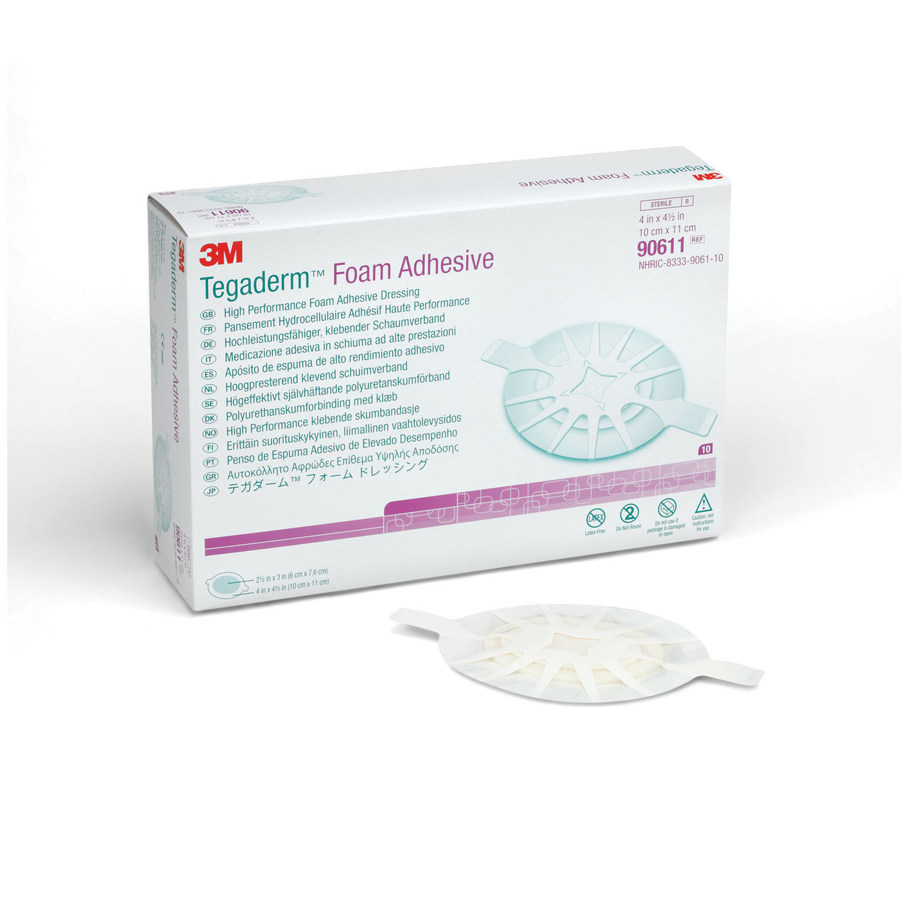 3M Tegaderm Adhesive Wrap Foam Dressing by 3M