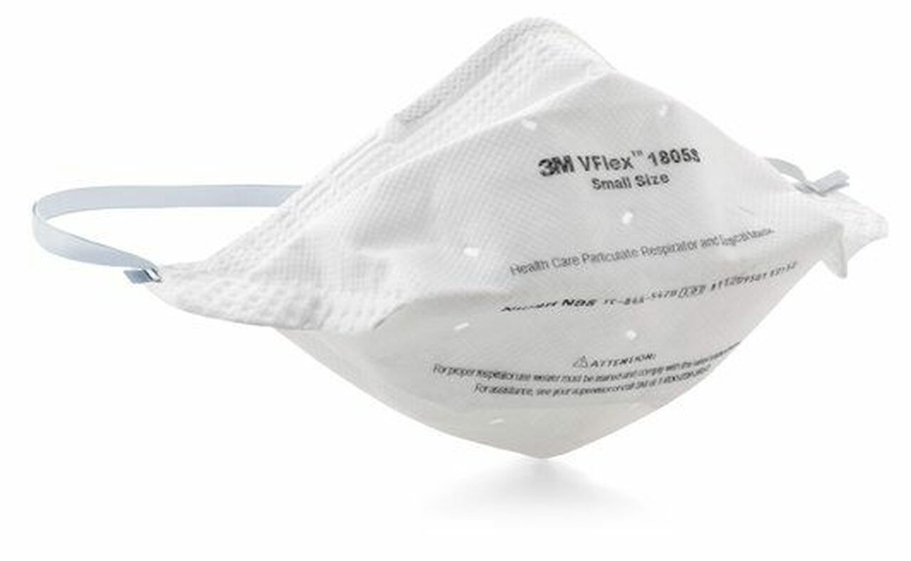 1860 Disposable N95 Health Care Particulate Respirator and Surgical Masks  3M™
