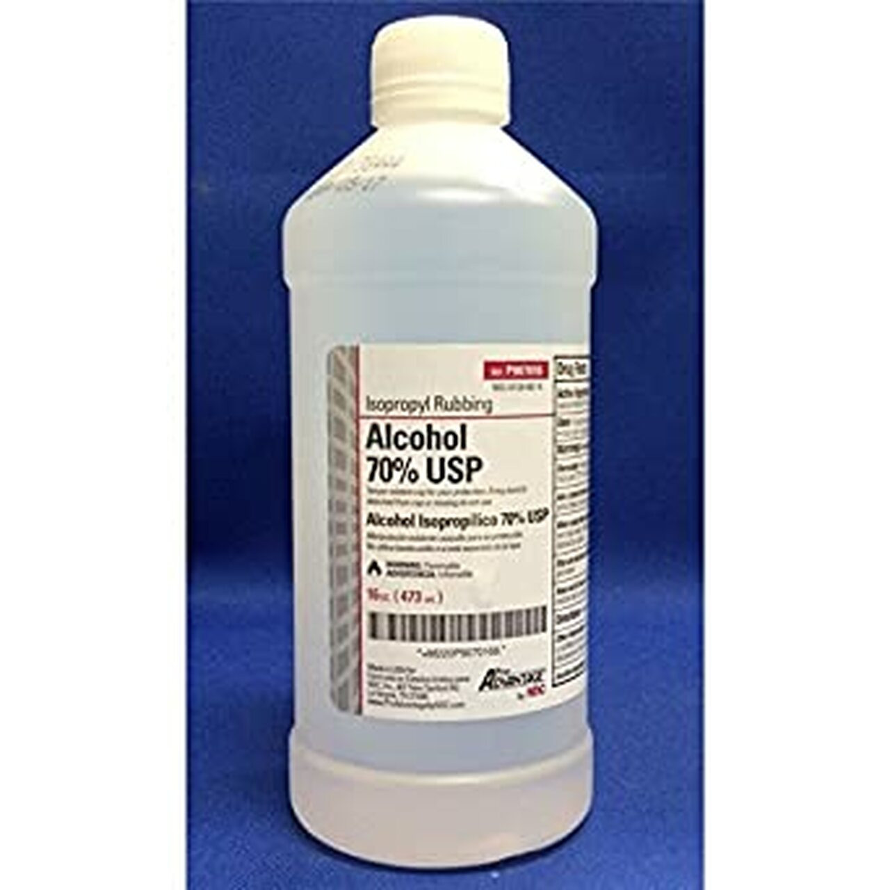 Dealmed Alcohol isopropílico 70% USP, antiséptico de primeros auxilios, 16  onzas líquidas, (paquete de 1)