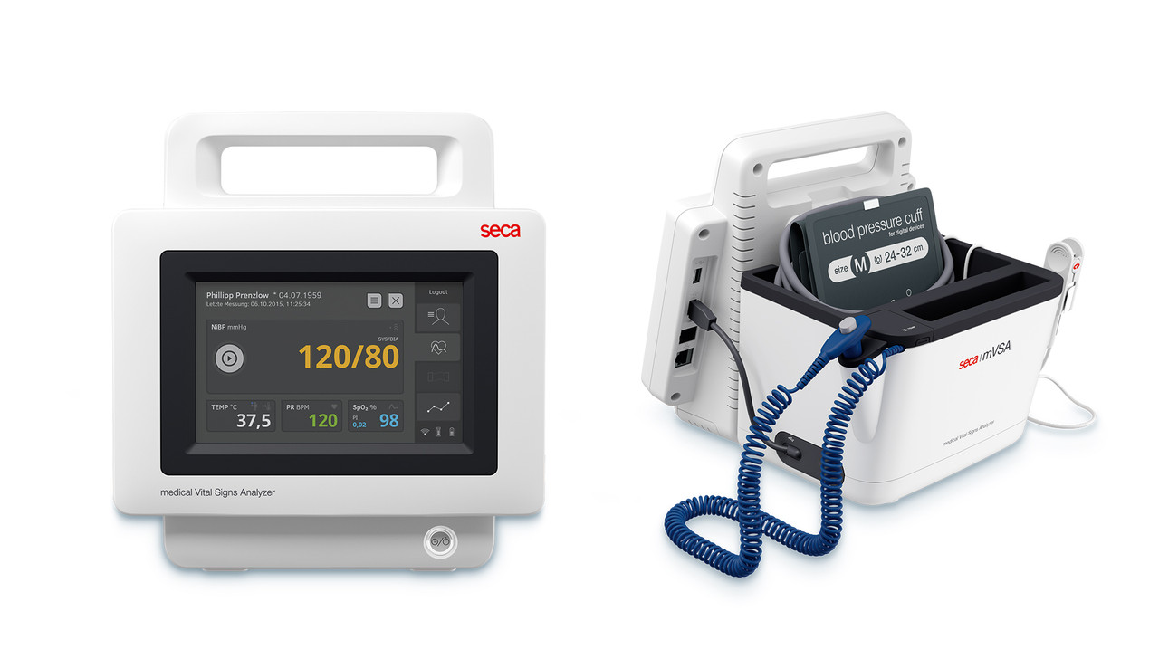 5351010131 Seca mVSA 535 Spot Check Vital Signs Monitor (NiBP, Oral Temp)