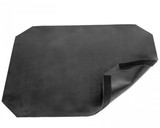 10-3589 Fabrication Enterprises, Inc. Shuttle Kickplate Cover Replacement, Black, 24" x 30"
