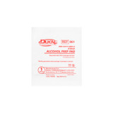 Dukal Corporation 861 Alcohol Prep Pad, Large, Sterile, 100/bx, 10 bx/cs (108 cs/plt) (Not Available for sale into Canada) , case