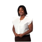 Pro Advantage ADVANTAGE® P750013 Exam Cape, Tissue/ Poly/ Tissue, 30\in. x 21\in., White, Traditional Front/ Back Opening, 100/cs (110 cs/plt) , case