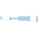 Medical ID Solutions 429 Wristband Set, 3-Part, Mother-Baby Set, Imprinter, Blue, 100/bx , box