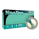 Ansell MICROFLEX NEOPRO® NPG-888-XS Exam Gloves, PF Chloroprene, Latex-Free, Textured Fingers, Green, X-Small, 100/bx, 10 bx/cs (US Only) (Item on Manufacturer Backorder – Inventory Limited when Available) (Any glove product purchased after 4/10/26 i