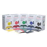 Performance Health 20530 Resistance Band Dispenser Package, Red/ Medium, 30 Pk Dispenser Box of 5 ft Bands with Individually Packaged Bands with Safety Instructions, 4 ea/cs (045161) (US Only) (Part Number Change COMING SOON) , case