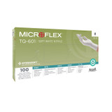 Ansell TQ-601-L Exam Gloves, Soft PF Nitrile with Hydrasoft, Textured fingertips, White, Large, 100/bx, 10 bx/cs (96 cs/plt) (US Only) (Any glove product purchased after 4/10/26 is non-returnable until further notice based on the current volatility i