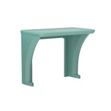 15-5203 Fabrication Enterprises, Inc. ADA Endurance Desk, All plastic, Wall/Floor Mounted, Aqua