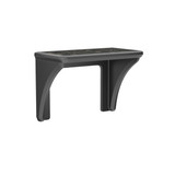 15-5216 Fabrication Enterprises, Inc. ADA Endurance Desk, Plastic with Laminate Top, Wall/Floor Mounted, Black
