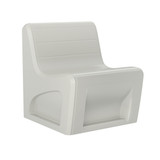 15-6173 Fabrication Enterprises, Inc. Sync Chair with Ballast Door, Stone Gray