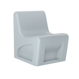 15-6207 Fabrication Enterprises, Inc. Sync Slim Chair with Ballast Door, Gray