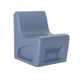 15-6209 Fabrication Enterprises, Inc. Sync Slim Chair with Ballast Door, Midnight Blue