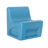 15-6221 Fabrication Enterprises, Inc. Sync Slim Chair with Ballast Door, Slate Blue