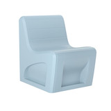 15-6223 Fabrication Enterprises, Inc. Sync Slim Chair with Ballast Door, Blue Gray