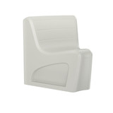 15-6243 Fabrication Enterprises, Inc. Sync Wedge Chair with Ballast Door, Stone Gray