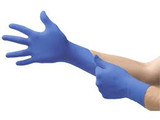 Ansell MICROFLEX ULTRAFORM® UF-524-S/M Exam Gloves, PF Nitrile, Textured fingertiips, Blue, 1/2 Size Small/Medium, 300/bx; 10 bx/cs (50 cs/plt) (US Only) (Any glove product purchased after 4/10/26 is non-returnable until further notice based on the c