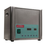 BrandMax TRI-CLEAN ™ U-5LH Ultrasonic Cleaner with Heat, 5 Liter, Includes Stainless Steel Hanging Basket , each