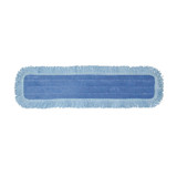 Pro Advantage ADVANTAGE® P120124 Dust Mop Pad, HD Microfiber, Fringe Yarn Edging, 5\in. x 24\in., (DROP SHIP ONLY from Golden Star, Inc. - $100 minimum order for prepaid freight outside the Continental U.S., $100 dollar minimum order inside the Conti