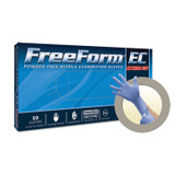 Ansell MICROFLEX FREEFORM® FFE-775-XXL Exam Gloves, Nitrile Extended Cuff, PF, Latex-Free, Textured Fingers, Blue, XX-Large, 50/bx, 10 bx/cs (US Only) (Any glove product purchased after 4/10/26 is non-returnable until further notice based on the curr