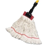 Pro Advantage ADVANTAGE® P124934 Wet Mop, Synthetic Blend, Looped End, Natural, 5\in. Headband, Single Tailband, Medium (DROP SHIP ONLY from Golden Star, Inc. - $100 minimum order for prepaid freight outside the continental U.S., $100 dollar minimum 