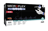 Ansell MICROFLEX LIFESTAR™ LSE-104-L Exam Gloves, Nitrile, PF, Latex-Free (LF), Textured Fingers, White Exterior/ Blue Interior, Large, Non-Sterile, 100/bx, 10 bx/cs (50 cs/plt) (US Only) (Any glove product purchased after 4/10/26 is non-returnable u