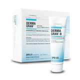 Gentell DERMAGRAN® SPD20 Hydrophilic Dressing, Impregnated, Gauze, 2\in. x 2\in., Sterile, 25/bx, 8 bx/cs , case